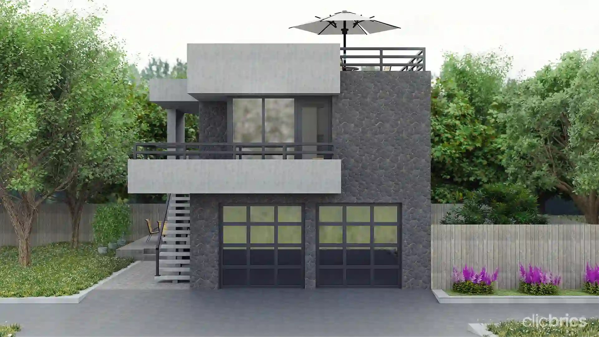 10 EyeCatchy Two Storey Modern House Design Ideas